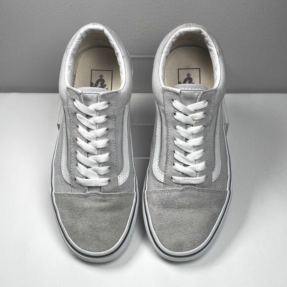 Vans Old Skool Sneakers Grey Suede Women's 6.5 / Men's 5 Low Top Skate Shoes - Picture 5 of 9
